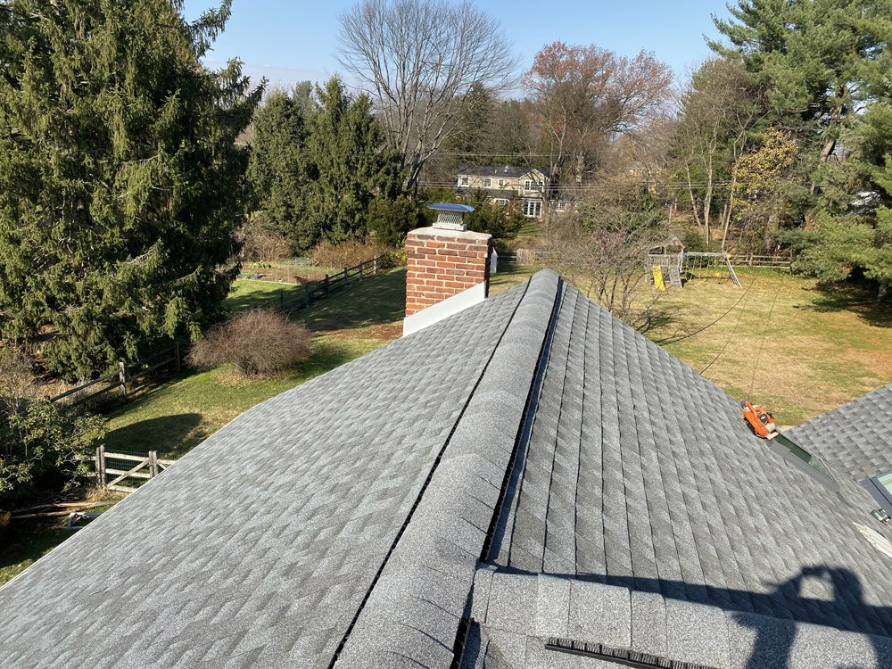 New Roof And Velux Skylight Installation Wayne Pa