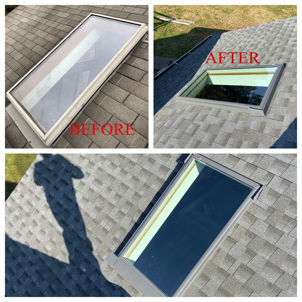 New Roof And Velux Skylight Installation Wayne PA 19087