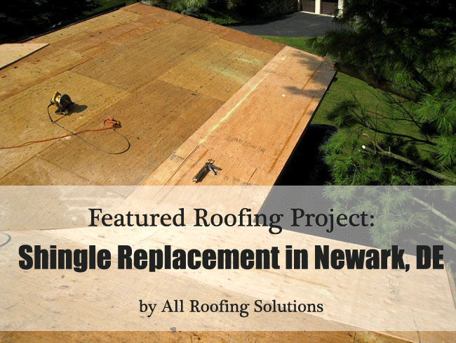 Featured Roofing Project: Shingle Replacement in Newark, DE