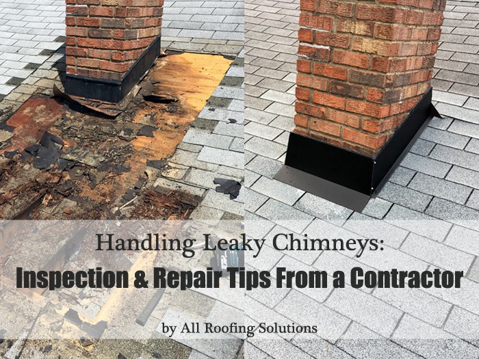 Leaky Chimneys Roofing Contractor, Fix Leaking Roof Around Chimney