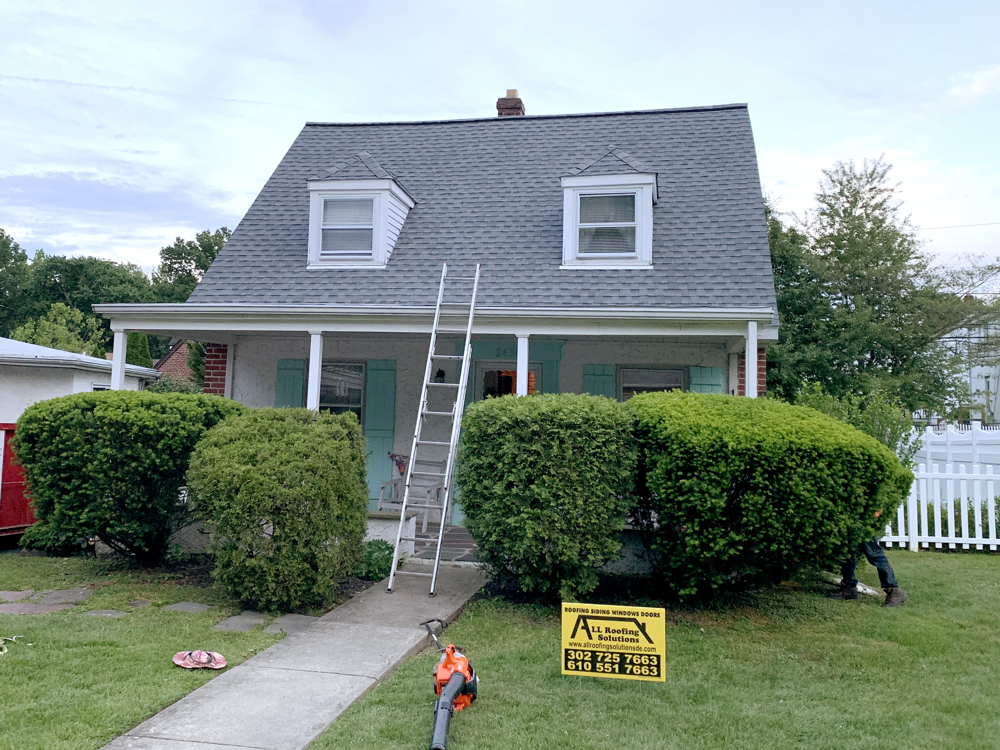 GAF HD Shingles & Liberty Flat Roof Replacement, Clifton Heights PA 19018 - After
