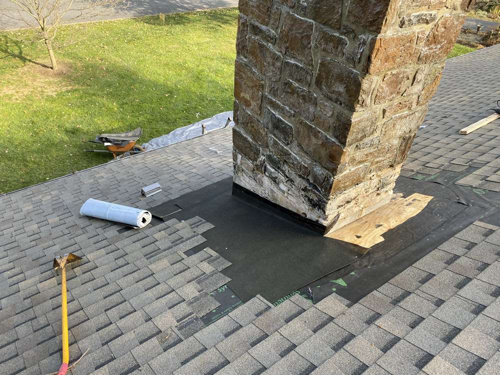 chimney flashing repair, Wilmington DE 19803
